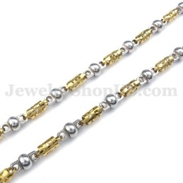 שרשרת טיטניום לגברים אופנתיים