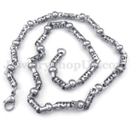שרשרת טיטניום לגברים אופנתיים