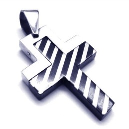 תליון טיטניום צלב בסגנון חדש