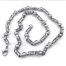 שרשרת גליל טיטניום לגברים