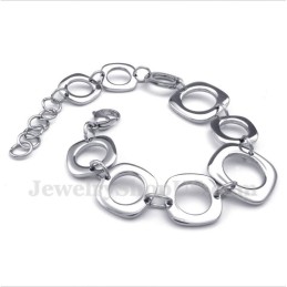 צמיד טיטניום עגול לגברים