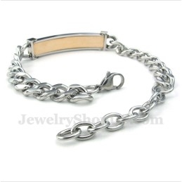 צמיד זוגי טיטניום זהב יהלום לנשים