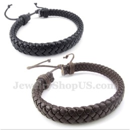 צמיד טיטניום מעור לגברים