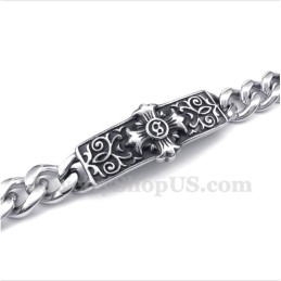 צמיד טיטניום יצוק לגברים