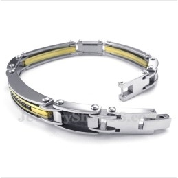 צמיד טיטניום יהלום לגברים