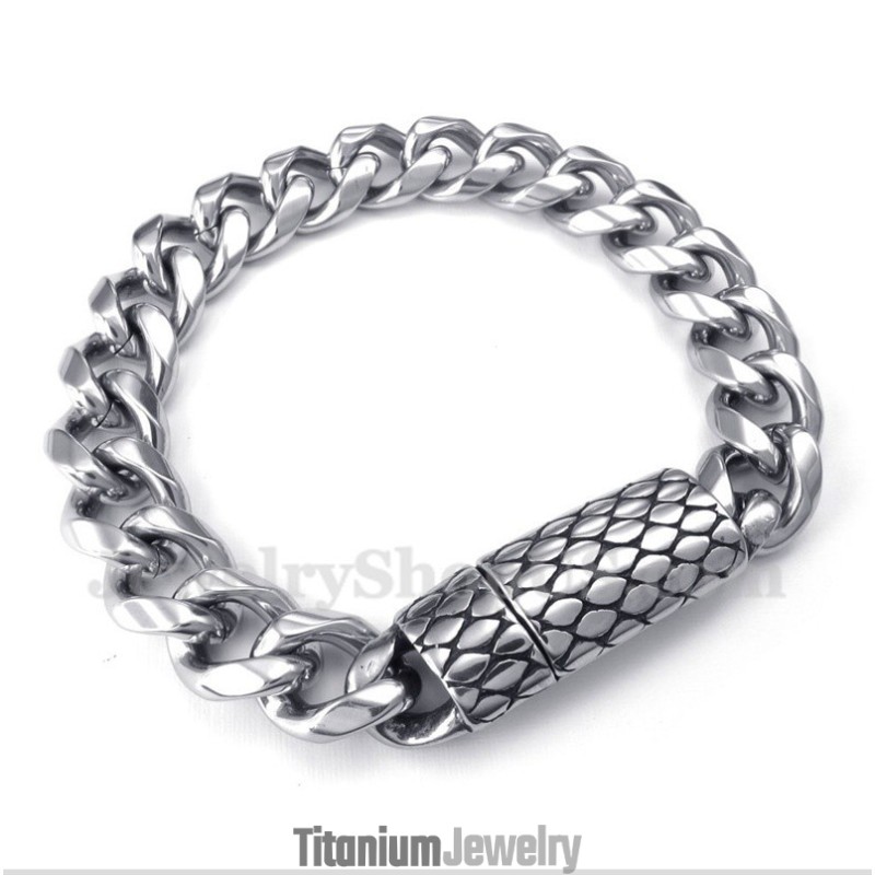 צמיד טיטניום מגנט לגברים