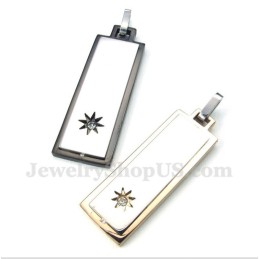 תליון טיטניום לזוג עם שרשרת חינם (זוג אחד)