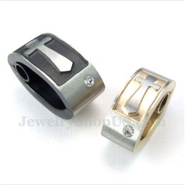 תליון צלב טיטניום לזוג עם שרשרת חינם (זוג אחד)