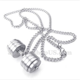 תליון טיטניום לגברים עם שרשרת חופשית