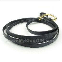 צמיד עור טיטניום לגברים