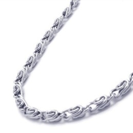 שרשרת טיטניום כסף 20.0 אינץ'