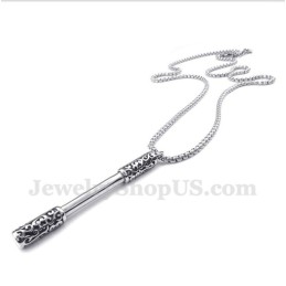 תליון טיטניום לגברים עם שרשרת חופשית