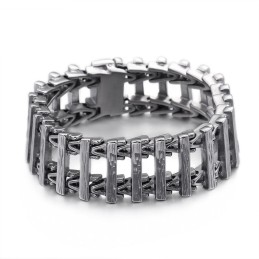 צמיד טיטניום לגברים של Retro Chic Keel
