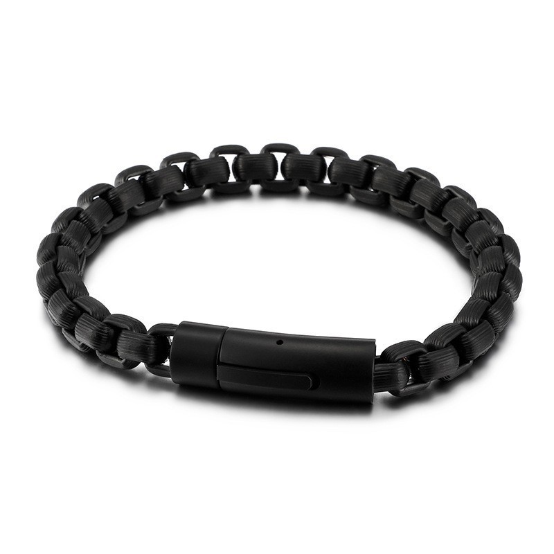 צמיד טיטניום חדש בסגנון רטרו לגברים של אופנוענים