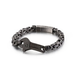 צמיד טיטניום לגברים של Wrench Back To The Curved Plate