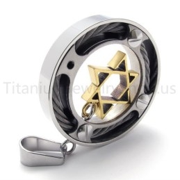 תליון טיטניום הקסגרמה חדש