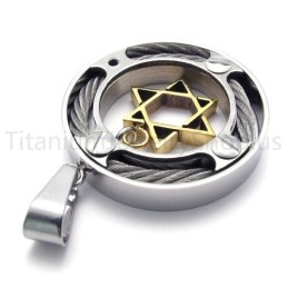 תליון טיטניום הקסגרמה חדש