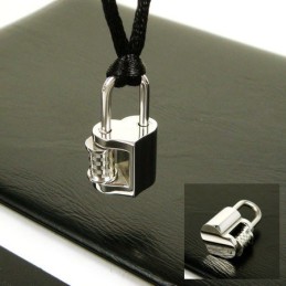 שרשרת תליון טיטניום טהור של Cool Man Love Lock