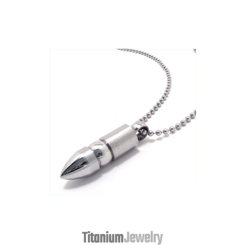 תליון שרשרת טיטניום טהור של Noble Man תליון שרשרת טיטניום טהור של Noble Man