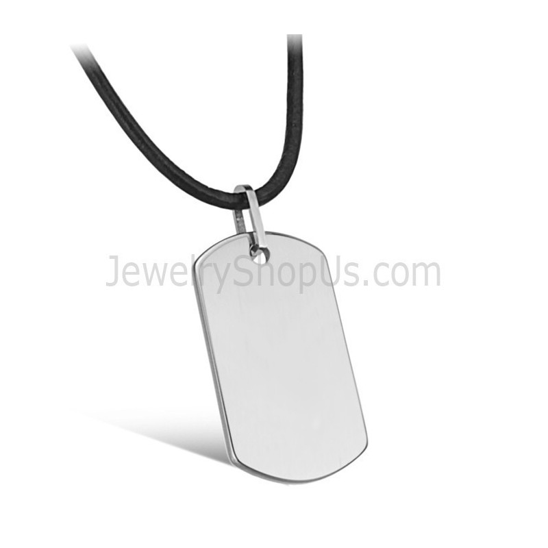 תליון תגית טונגסטן מכסף C633