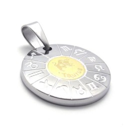 תליון טיטניום של מזל שור