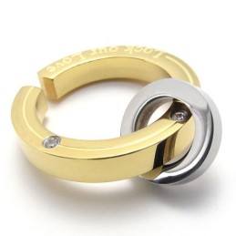 תליון טיטניום לגברים של Gold Lovers