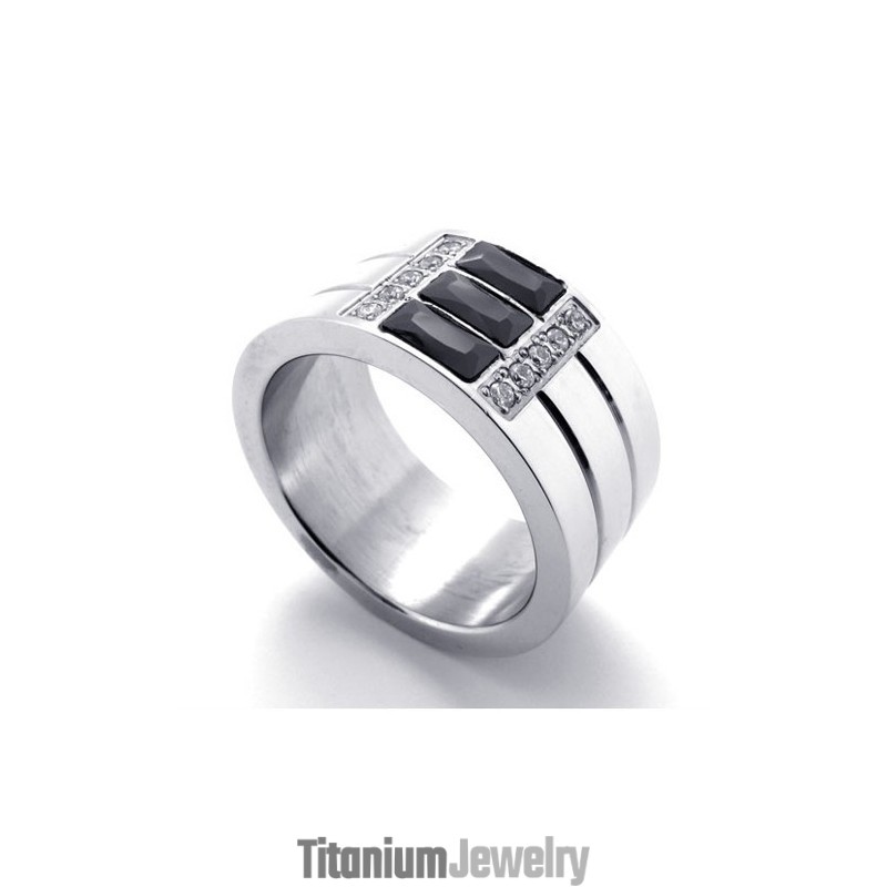 טבעת טיטניום מלוטשת