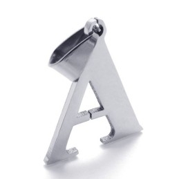 תליון טיטניום האות "A"