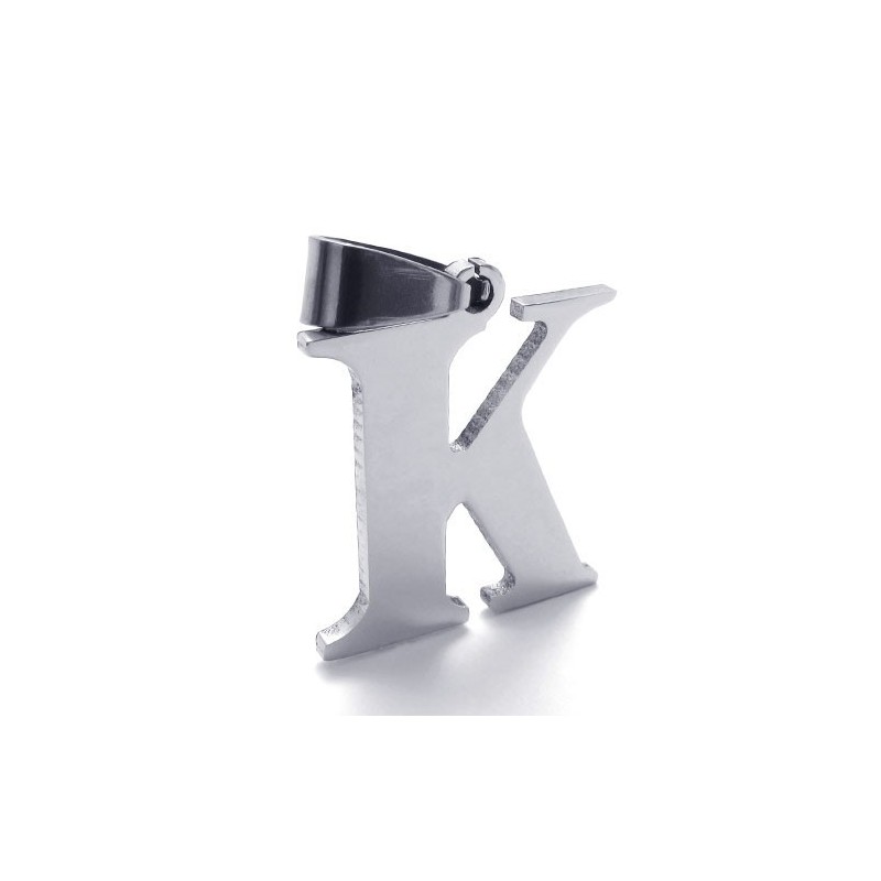 תליון טיטניום עם האות "K" תליון טיטניום עם האות "K"