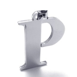 תליון טיטניום לאות "P"