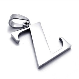 תליון טיטניום האות "Z"