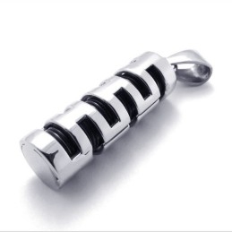 תליון טיטניום ושחור