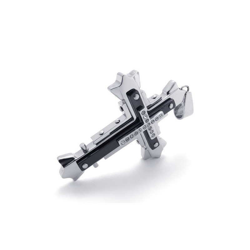 תליון צלב טיטניום