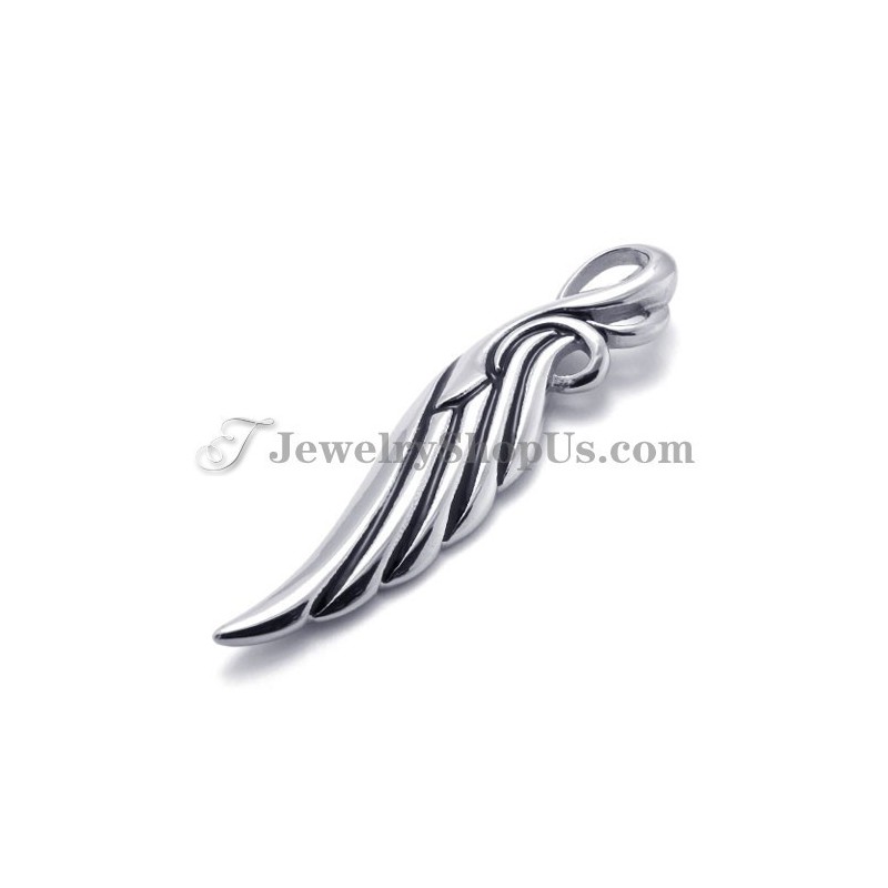תליון טיטניום בצורת כנף
