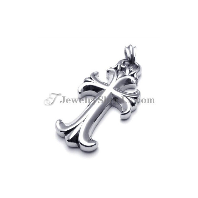 תליון טיטניום צלב קלאסי