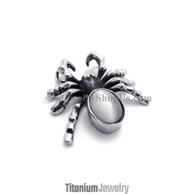 תליון טיטניום עכביש אופנתי