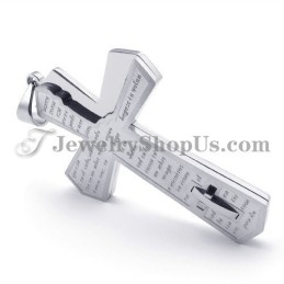 תליון צלב טיטניום אופנתי