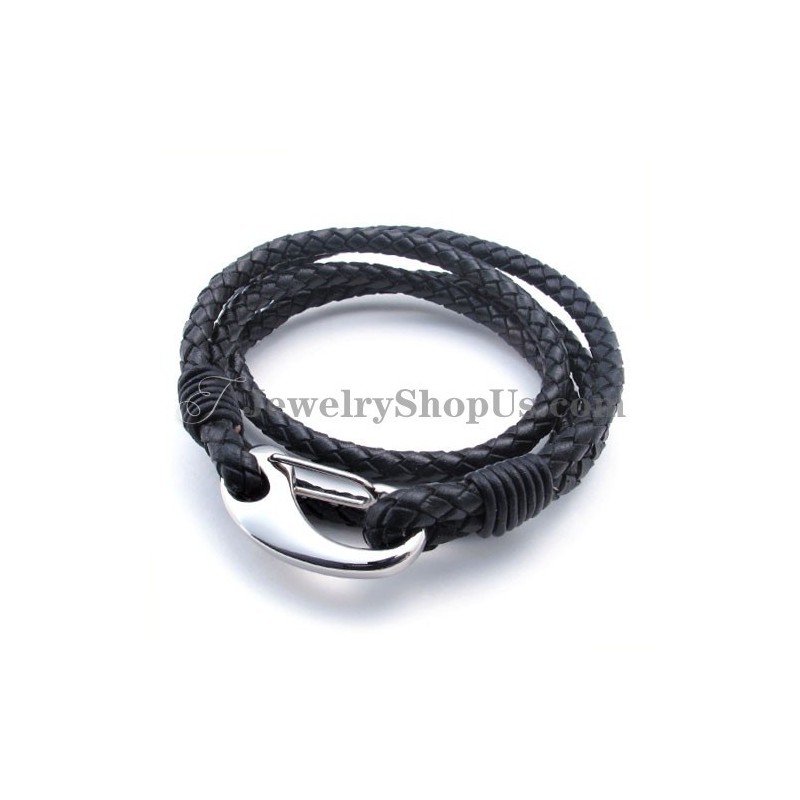 צמיד עור טיטניום