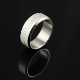 טבעת טיטניום לגברים עקרב