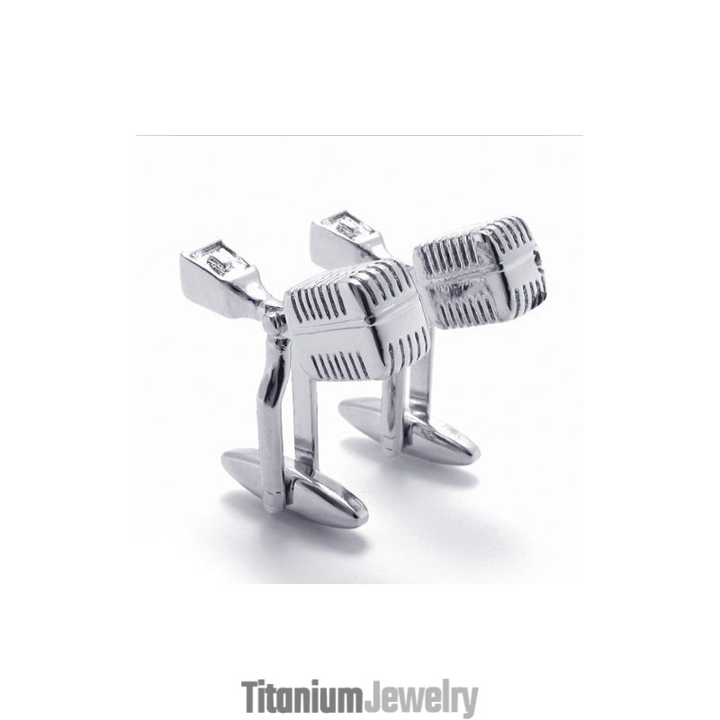 חפתים מטיטניום בעיצוב מודרני, צבע זוהר, איכות מעולה