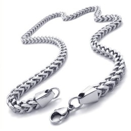 מבנה רציונלי, צבע זוהר, סט תכשיטי טיטניום איכותי הכולל שרשרת וצמיד