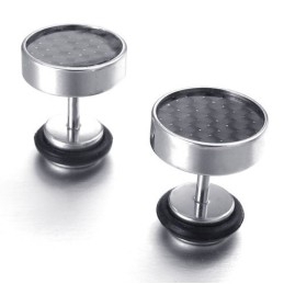 עגילי טיטניום איכותיים ויציבים בצבעים עדינים מעובדים דק