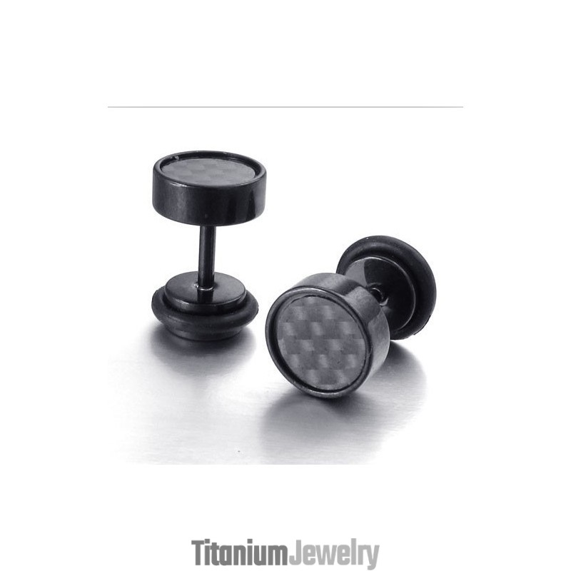 עגילי טיטניום איכותיים בעיצוב מיומן, צבעים עדינים