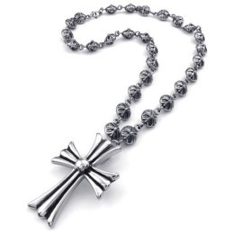 ייצור מיומן צבעים עדינים איכות יציבה תליון צלב טיטניום