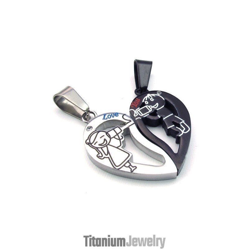 לבחירתך צבע זוהר איכות יציבה תליון טיטניום