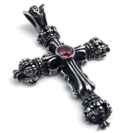 תליון צלב טיטניום באיכות מעולה, טכנולוגיה עדכנית, צבע זוהר