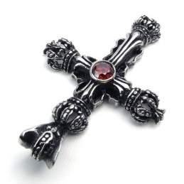 תליון צלב טיטניום באיכות מעולה, טכנולוגיה עדכנית, צבע זוהר