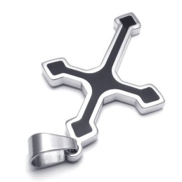 צורה אלגנטית, צבע, זוהר, תליון צלב טיטניום באיכות מעולה