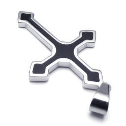 צורה אלגנטית, צבע, זוהר, תליון צלב טיטניום באיכות מעולה