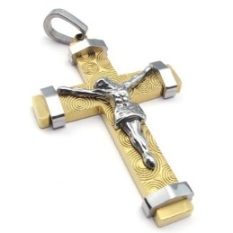 טכנולוגיה מתוחכמת, צבע זוהר, ביצועים אמינים, תליון צלב טיטניום